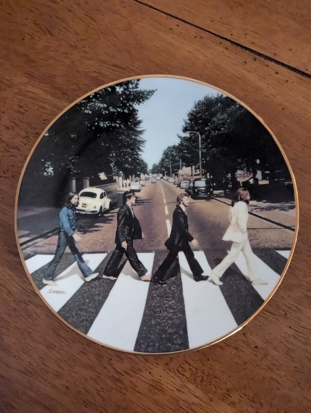 Vintage The Beatles Abbey Road Collector Plate 🍏